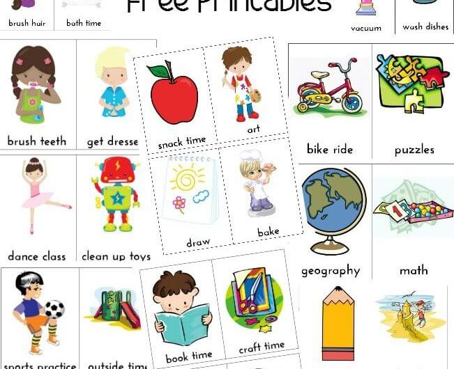 visual aids for those with autism