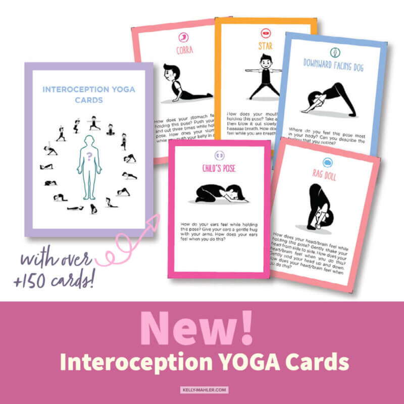 Interoception Yoga Cards - Autism Awareness