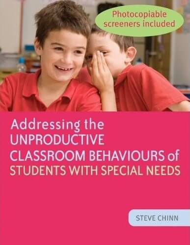 Addressing the Unproductive Classroom Behaviours of Students with Special Needs